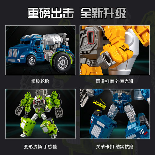 儿童变形汽车机器人机甲模型男孩系列玩具6岁以上多关节可动新款5 - 图2