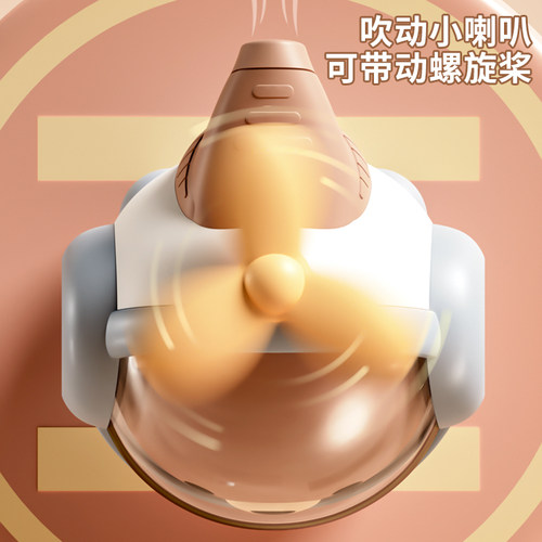 小喇叭婴幼儿玩具可吹响口哨宝宝3网红爆款6儿童吹奏口肌训练玩具 - 图1