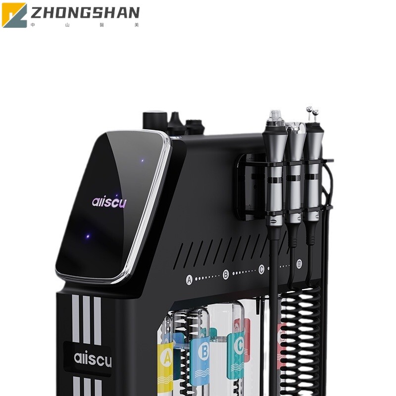 新款皮肤管理仪面部深度清洁大气泡美容仪紧致提升美容院专用仪器