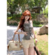 LazyDidi retro plaid twist slimming top