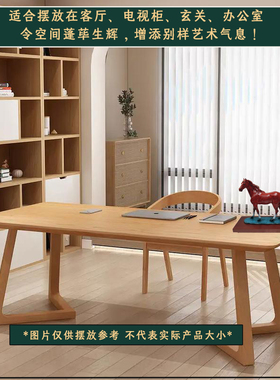 全铜红色汗血宝马摆件乔迁礼物