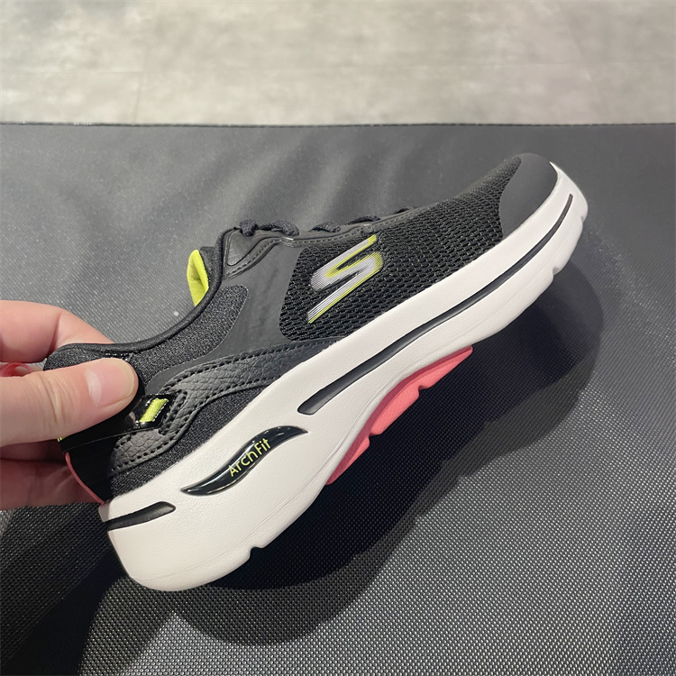 Skechers斯凯奇女鞋新款网面轻便减震休闲运动健步跑步鞋124859-图2