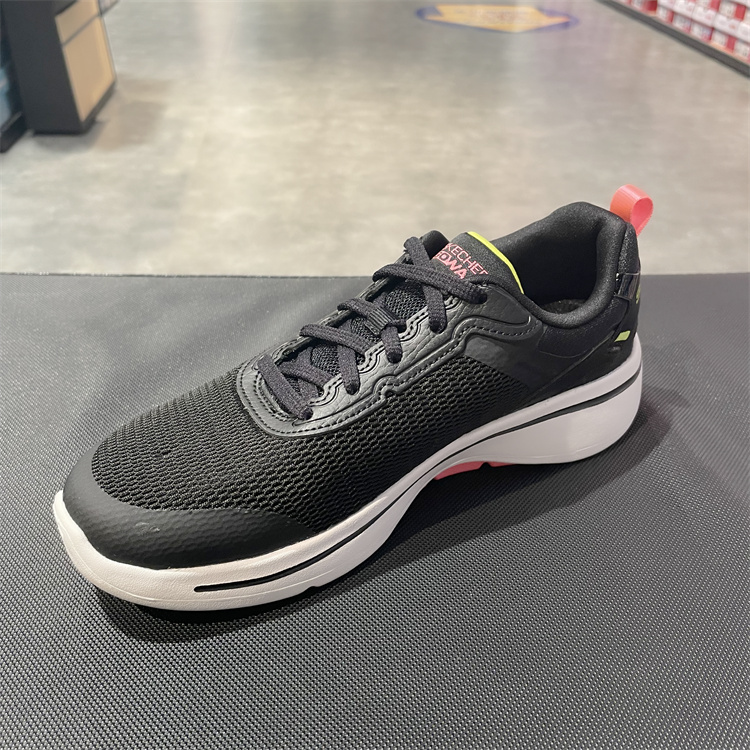 Skechers斯凯奇女鞋新款网面轻便减震休闲运动健步跑步鞋124859-图0