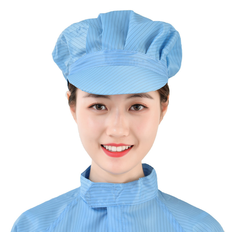 防静电帽子大工作帽 蓝色 白色 无尘帽 车间开天窗男女透气防尘帽,淘宝优惠券,粉丝福利购,淘宝优惠卷