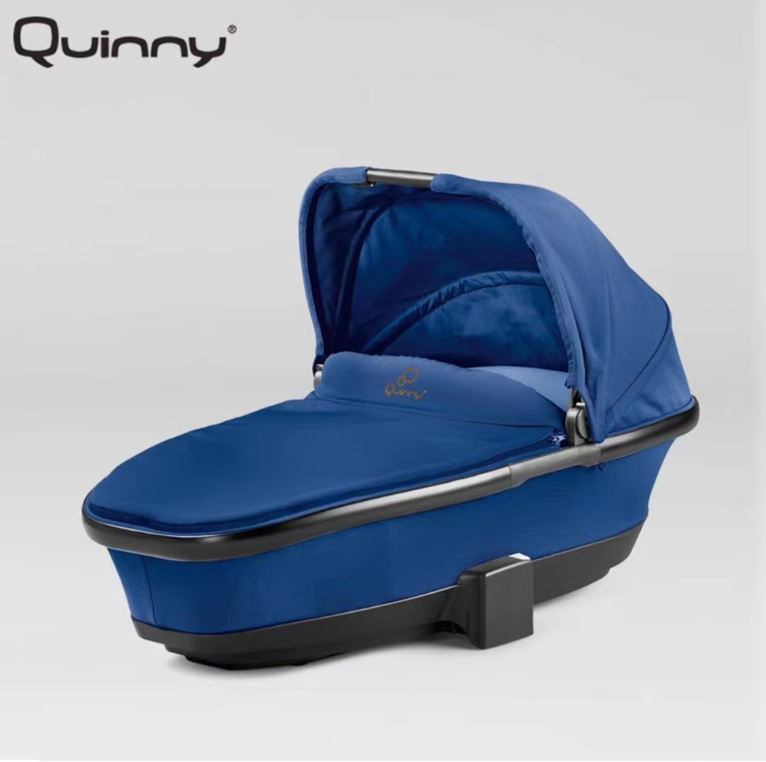 Quinny婴儿推车原装睡篮 Moodd/Buzz推车通用新生儿-12个月可折叠 - 图1