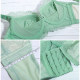 Eve's beautiful small breasts gathered and supported with bra without steel rings
