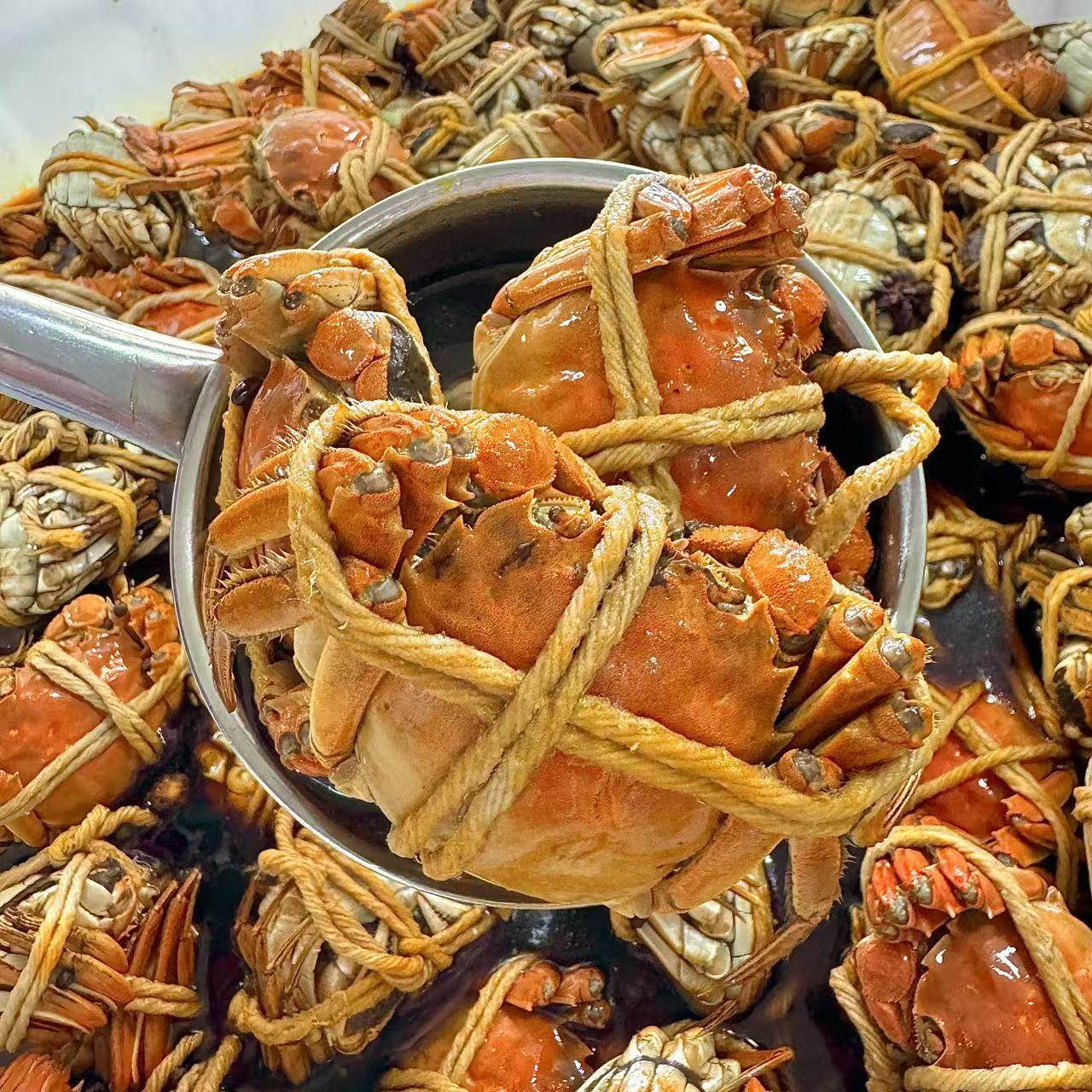 满黄满肉高品质熟醉花雕香辣蟹开袋即食2.5两母蟹年货礼顺丰包邮,淘宝优惠券,粉丝福利购,淘宝优惠卷