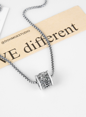 MAGICPOLE纯银貔貅项链财源滚滚