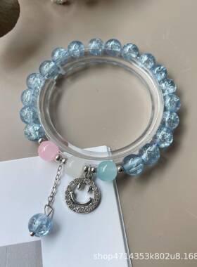 跨境手链水晶时尚手串甜美可爱夜市景区女学生摆摊韩风
