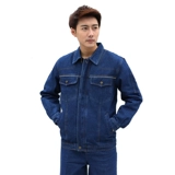 Джинсовый хлопковый износостойкий демисезонный комбинезон подходит для мужчин и женщин, свободный крой