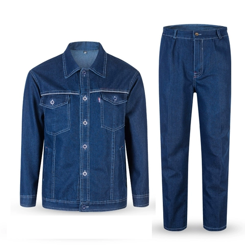 Летний тонкий джинсовый хлопковый комбинезон, защита от ожогов