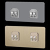 Powerful punch-free adhesive sheet adhesive hook