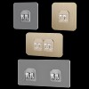 No-punch storage rack, strong stickers for bathroom washbasin rack, kitchen chopstick cage, sticky hook buckle stickers, stickers