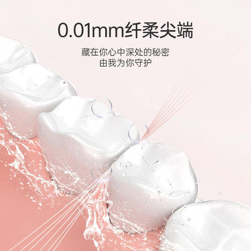纳美极简生活软毛可爱牙刷情侣男女用椭圆头牙刷一对6005 - 图1