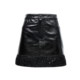 Vero Moda skirt 2025 spring new style small fragrant stitching sequined short skirt leather skirt 325111007