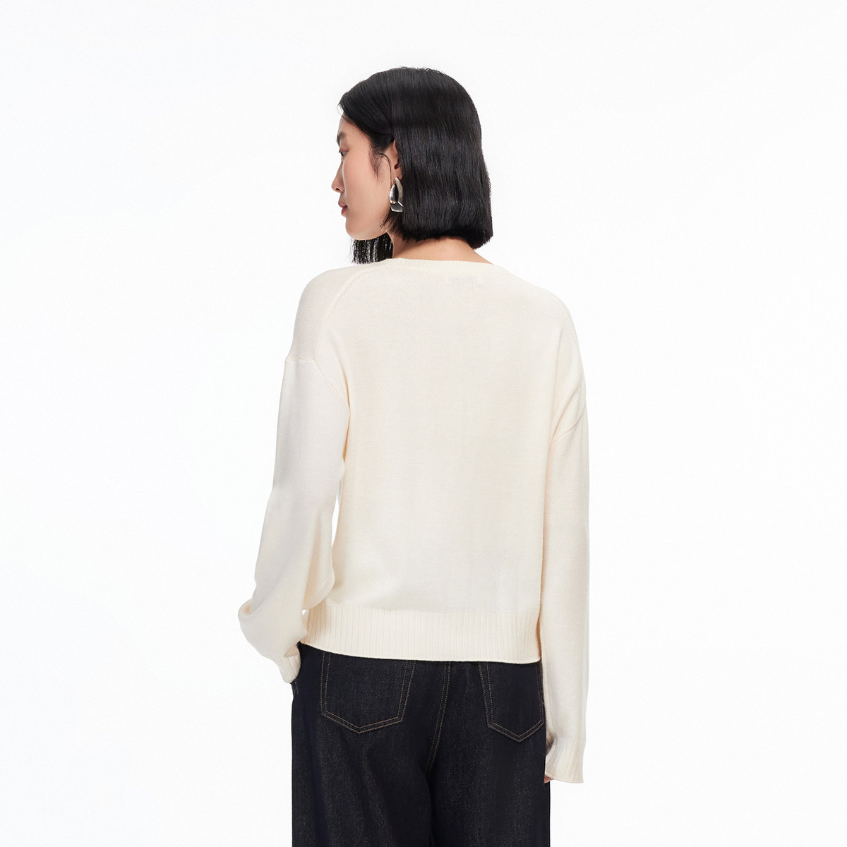 【显眼猫】Vero Moda针织衫2026春季新款含羊毛喵咪软糯宽松毛衣,淘宝优惠券,粉丝福利购,淘宝优惠卷