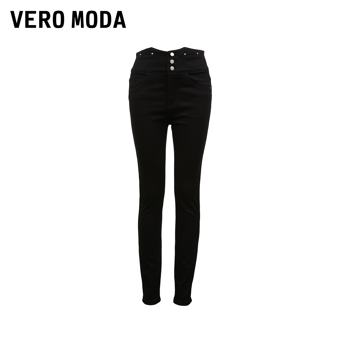 VeroModa牛仔裤加绒小脚裤