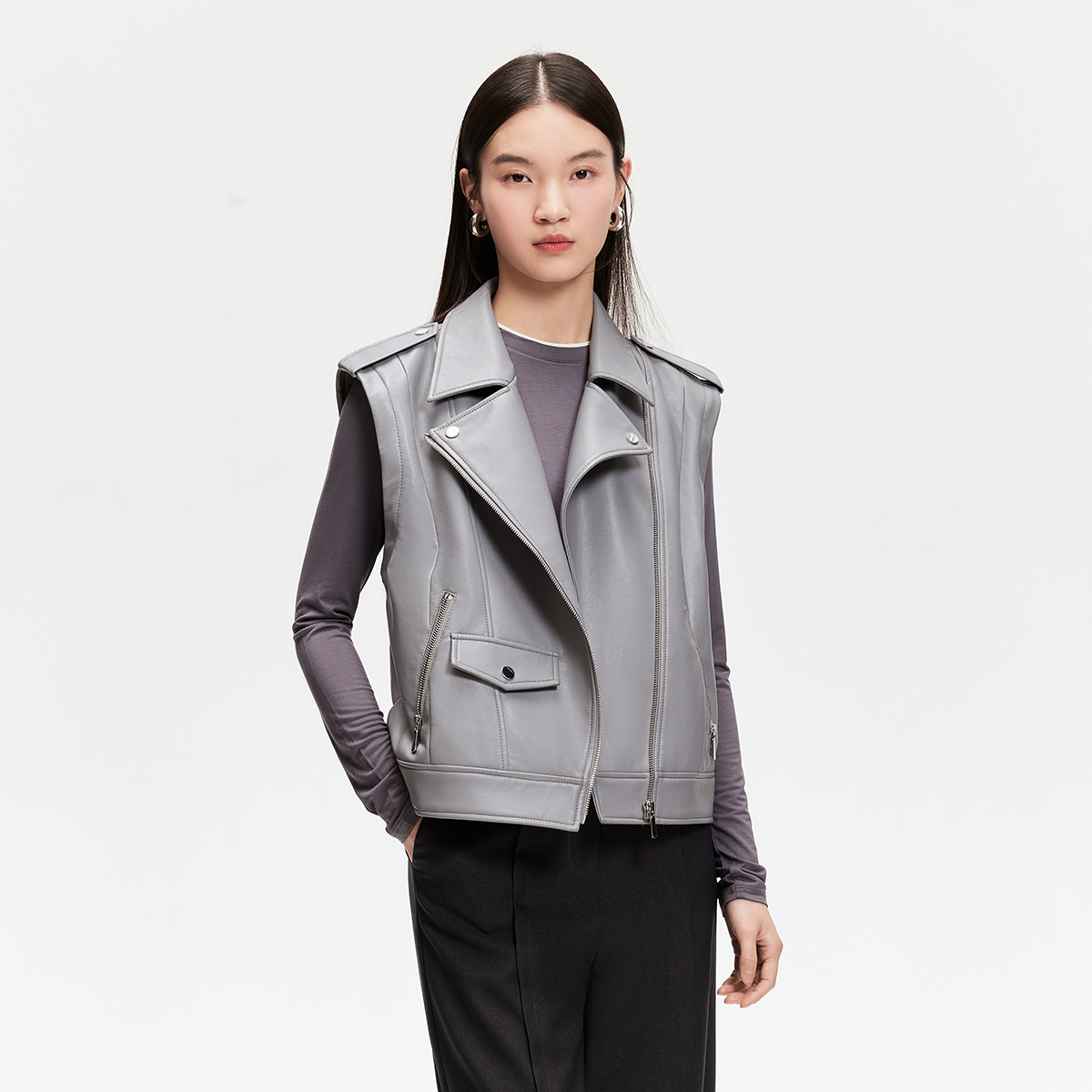 Vero Moda夹克女2025春季新款可拆卸袖子假口袋装饰夹克325117005,淘宝优惠券,粉丝福利购,淘宝优惠卷