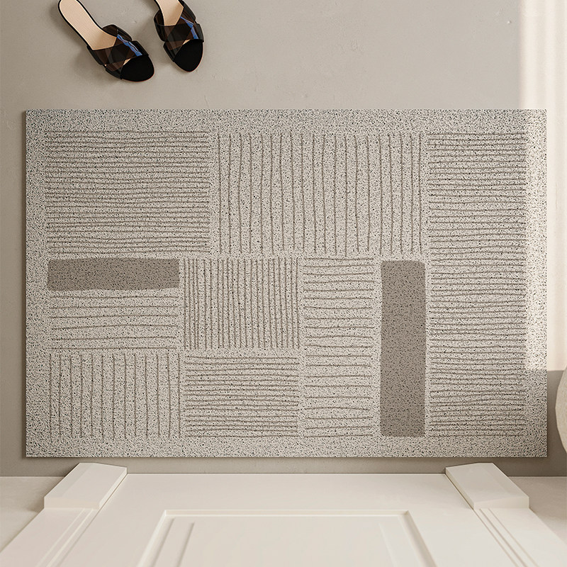 入户地垫进门丝圈PVC脚垫防滑耐磨耐脏高级感门垫门外可剪裁地毯,淘宝优惠券,粉丝福利购,淘宝优惠卷