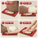 Moxibustion Cushion ເຄື່ອງເຮັດຄວາມຮ້ອນໄຟຟ້າ Chen Mugwort Mugwort Hot Compress Pack Office ຜ້າຫົ່ມຄວາມຮ້ອນ Mugwort Hip Butt Seat Cushion