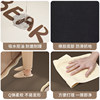 Kitchen special floor mat kitchen mat household l-shaped L carpet oil-absorbent, water-absorbent, dirt-resistant anti-slip water-absorbent mat entrance mat