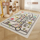 Childlike living room carpet waterproof and anti-fouling no-wash no-care sofa table mat bedroom bedside rug floor mat foot mat