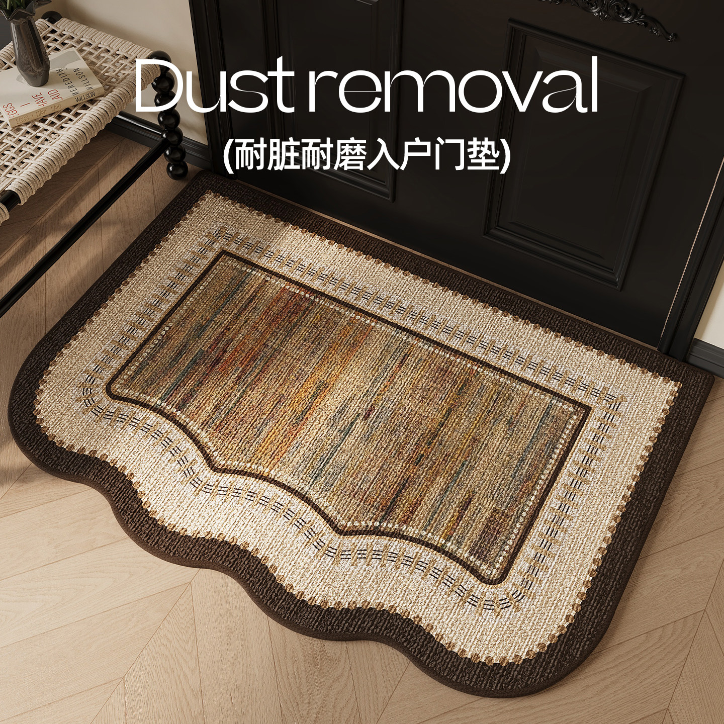 入户门地垫轻奢高级感简约地毯门垫进门门口防滑家用玄关脚垫耐脏,淘宝优惠券,粉丝福利购,淘宝优惠卷