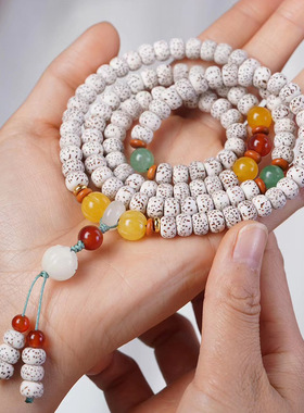 迎辉款DIY星月菩提桶珠手链 饰品厂家批发规格6×8男女念珠首饰