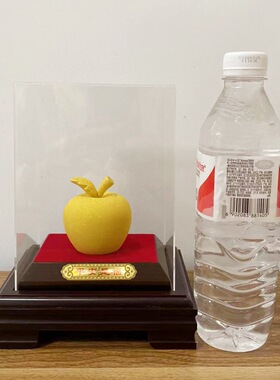 绒沙金金苹果摆件 平安是福 家居客厅装饰品店铺开业公司办公礼品