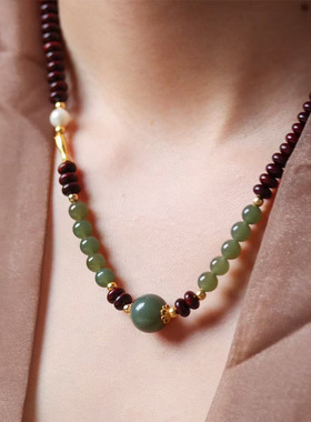 算盘珠DIY时光款印度小叶紫檀手链项链厂家批发规格4×6男女文玩