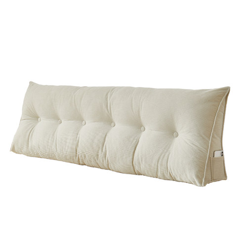 床头靠垫软包靠背2026新款榻榻米防撞软垫无床头改造神器床上靠枕 - 图3