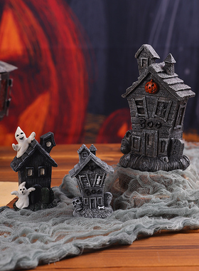 树脂万圣节装饰品摆件桌面