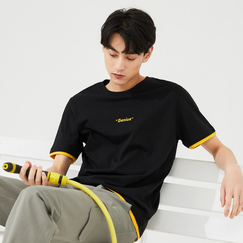 美特斯邦威短袖夏季潮装休闲t恤 美特斯邦威千变万化T恤