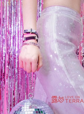 镀金手环手链露台皮绳男女通用