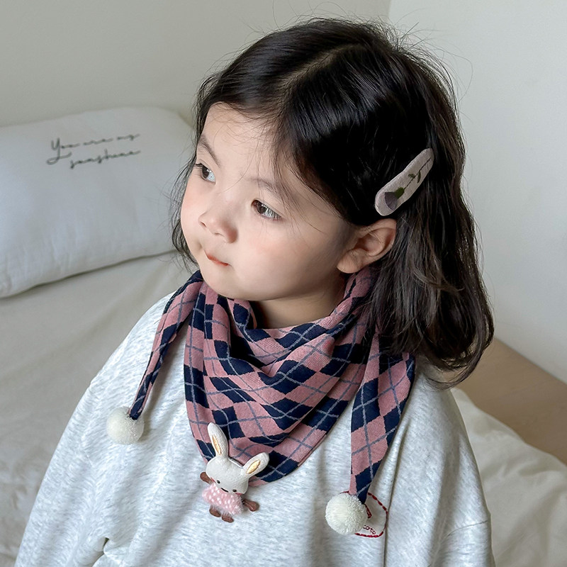 儿童围巾男女孩三角巾防风保暖秋冬加厚款围脖小宝宝婴儿护颈披巾,淘宝优惠券,粉丝福利购,淘宝优惠卷