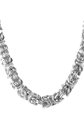 欧美复古编织麻花时尚粗犷项链