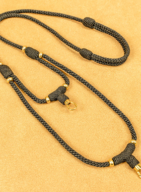 佛牌挂绳 唐卡项链绳 手工编织进口蜡线 吊坠绳