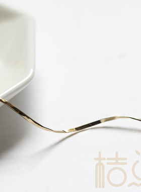 diy饰品黄铜配件53*1mm纽棒耳环