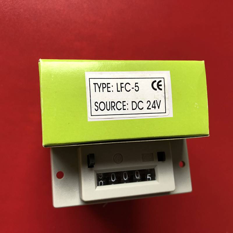 URACON台湾优拉钢 LFC-5 DC24V 计数器 - 图2