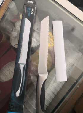 ACA北美电器锯齿型面包刀面包机伴侣切面包刀蛋糕刀