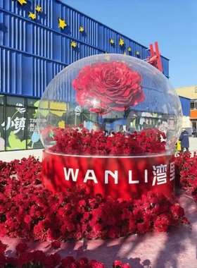 2026情人节亚克力水晶球展示罩