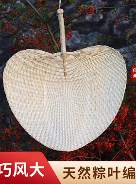 蒲扇夏季扇手工草编老式扇折扇手摇扇宝宝纳凉驱蚊扇子棕叶大蒲扇