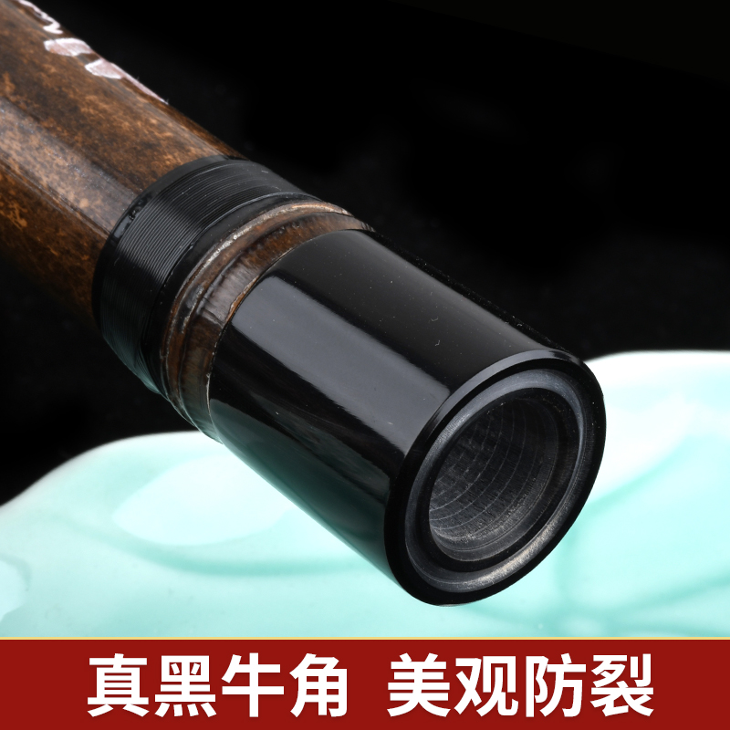 良韵乐器旗舰店良韵高档紫竹精制竹笛专业演奏笛子初学成人F儿童G调古风横笛乐器2