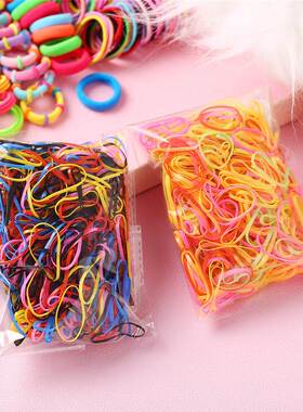 Children hairpin rubber band set simple headdress women