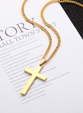 Cross cross new men atmosphere necklace accessories男士项链