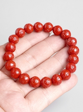 辰世情侣朱砂无原创百搭手链