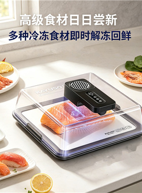 KAYUSO极速回鲜解冻器厨房食材快速解冻神器家用化冻除菌导热板