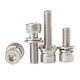 304 stainless steel hexagon combined cylindrical head screw