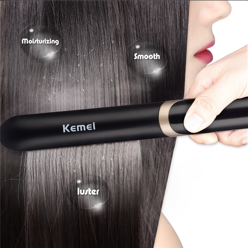 New 2-in-1 Professional-Quality Flat iron hair Straightener - 图2