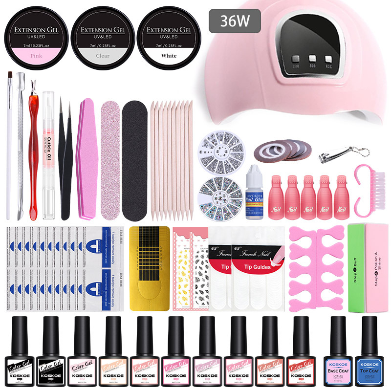 Nail polish UV phototherapy nail polish gel manicure set - 图1